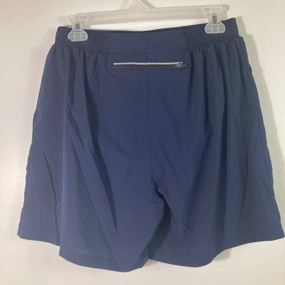 Mens‎ Naviskin Running Workout 5" Shorts Quick Dry Navy M #2 - Picture 3 of 6